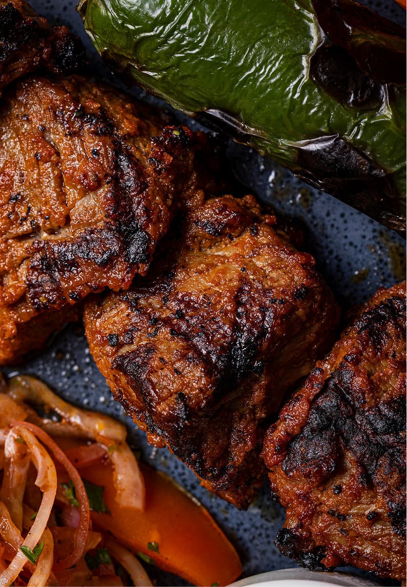 Grilled meat