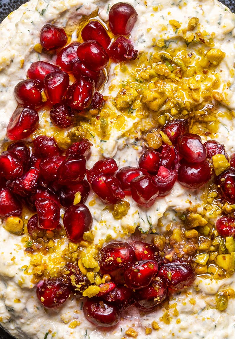 Cherries and dip